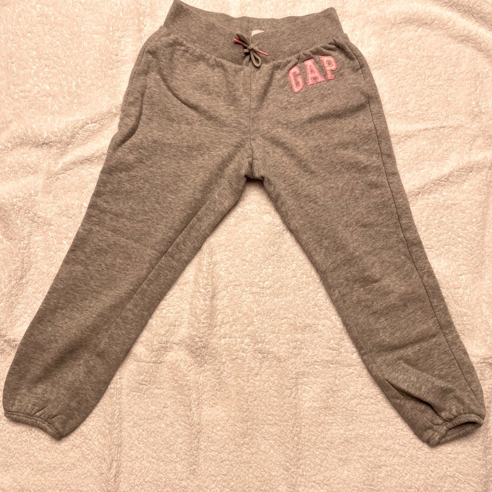 Kids gap logo sweatpants gray